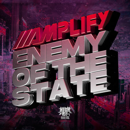 Enemy Of The State album by Capone & Amplify - Drum and Bass Cover Art