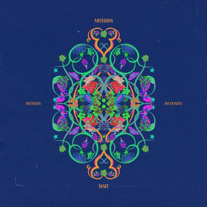 WAIT album by Mitekiss - Drum and Bass Cover Art