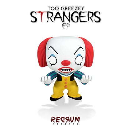 Strangers album by Too Greezey - Drum and Bass Cover Art