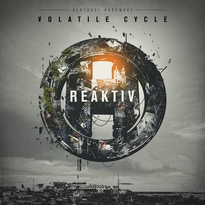 Reaktiv album by Volatile Cycle - Drum and Bass Cover Art