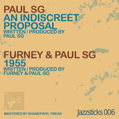 An Indiscreet Proposal / 1955 album by Paul SG - Drum and Bass Cover Art