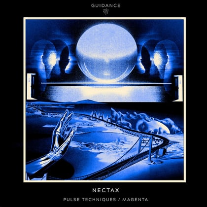 Pulse Techniques / Magenta album by Nectax - Drum and Bass Cover Art
