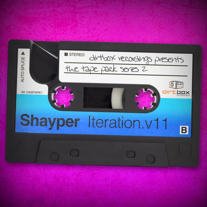 Iteration V11 (No Rest) album by Shayper - Drum and Bass Cover Art