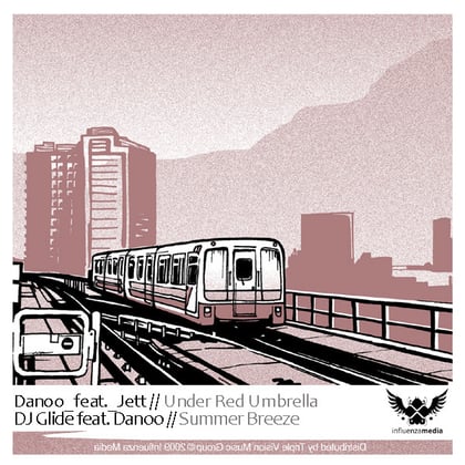 Under Red Umbrella / Summer Breeze album by Danoo - Drum and Bass Cover Art