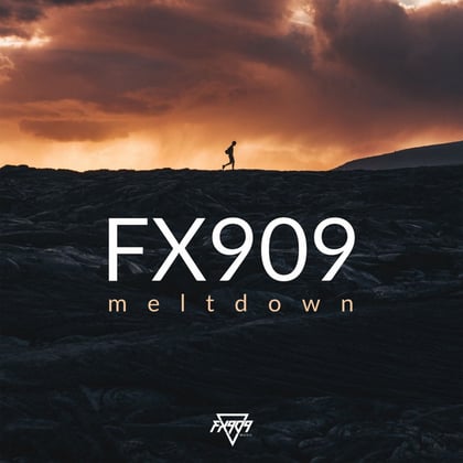 Meltdown album by MSDOS & FX909 - Drum and Bass Cover Art