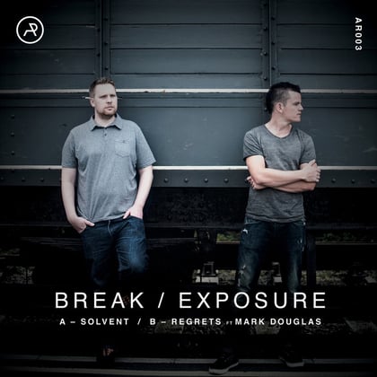 Solvent / Regrets album by Lenzman, Break & Exposure - Drum and Bass Cover Art
