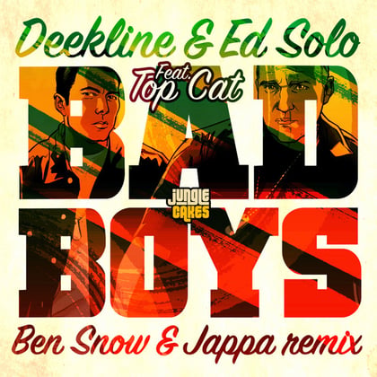 Bad Boys Remix album by Deekline, Ed Solo & Ben Snow - Drum and Bass Cover Art