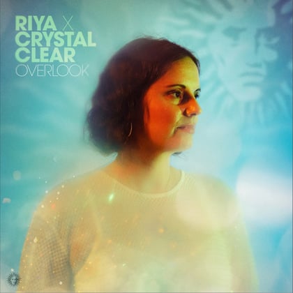 Overlook album by Crystal Clear & Riya - Drum and Bass Cover Art