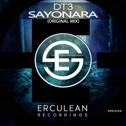Sayonara album by DT3 - Drum and Bass Cover Art