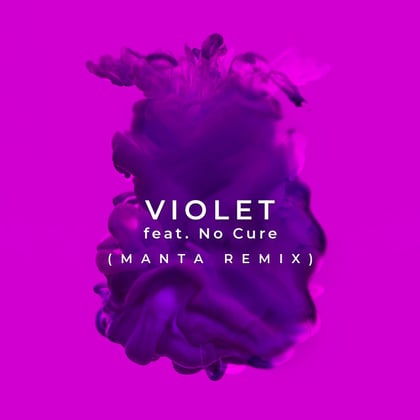 Violet (Manta Remix) album by Ripple & Manta - Drum and Bass Cover Art