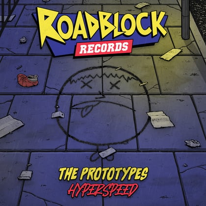 Hyperspeed album by The Prototypes - Drum and Bass Cover Art