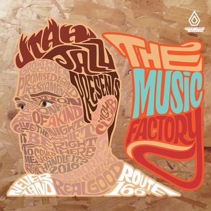 The Music Factory album by Utah Jazz - Drum and Bass Cover Art