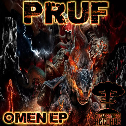 Omen album by Pruf - Drum and Bass Cover Art