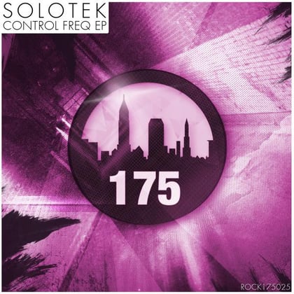 Control Freq ep album by Solotek - Drum and Bass Cover Art