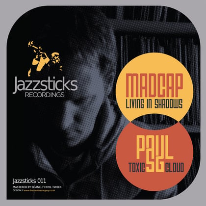 Living In Shadows / Toxic Cloud album by Madcap & Paul SG - Drum and Bass Cover Art