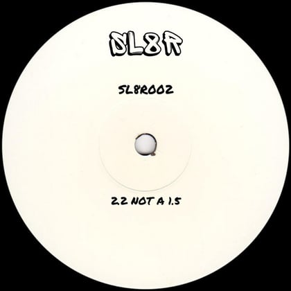 2.2 Not A 1.5 album by Sl8r - Drum and Bass Cover Art