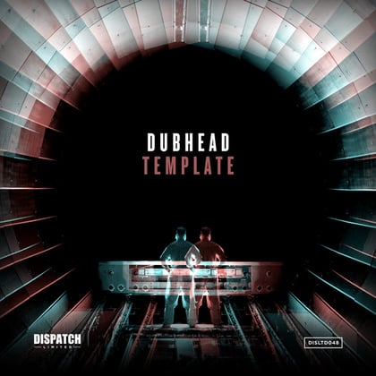 Template EP album by Dub Head - Drum and Bass Cover Art