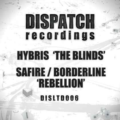 The Blinds / Rebellion album by Hybris, Safire & Borderline - Drum and Bass Cover Art