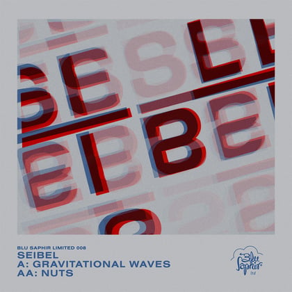 Gravitational Waves / Nuts album by Seibel - Drum and Bass Cover Art