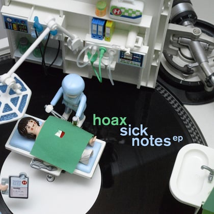 Sick Notes album by Hoax - Drum and Bass Cover Art
