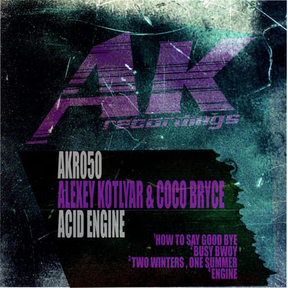 Acid Angine album by Coco Bryce & Alexey Kotlyar - Drum and Bass Cover Art