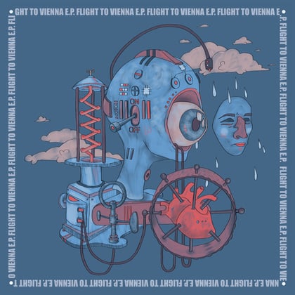 The Flight To Vienna & Remixes album by Mandidextrous - Drum and Bass Cover Art