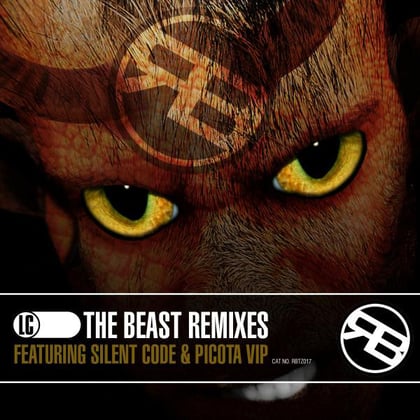The Beast Remixes album by Picota - Drum and Bass Cover Art