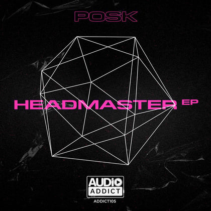 Headmaster EP album by Posk & Stakka - Drum and Bass Cover Art