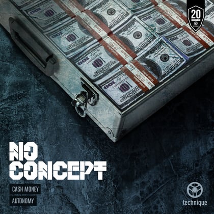 Cash Money / Autonomy album by No Concept - Drum and Bass Cover Art