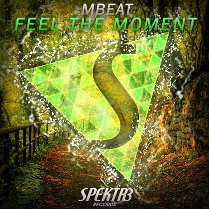 Feel the Moment album by M-Beat - Drum and Bass Cover Art