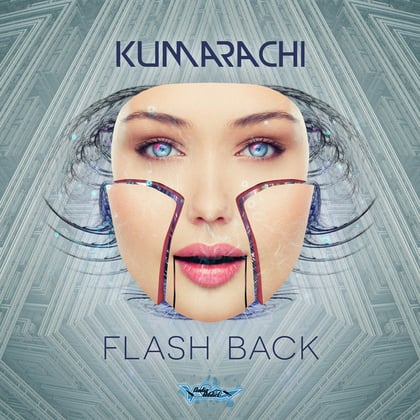 Flashback album by Kumarachi - Drum and Bass Cover Art