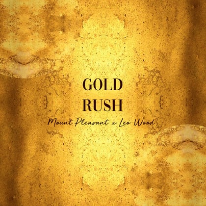 Gold Rush album by Mollie Collins & Mount Pleasant - Drum and Bass Cover Art
