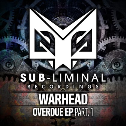 Overdue album by Warhead - Drum and Bass Cover Art