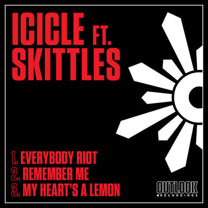 Everybody Riot album by Icicle - Drum and Bass Cover Art