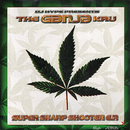 Super Sharp Shooter EP album by The Ganja Kru - Drum and Bass Cover Art