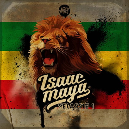 Selassie I album by Isaac Maya - Drum and Bass Cover Art