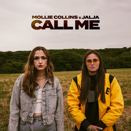 Call Me album by Mollie Collins - Drum and Bass Cover Art
