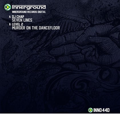 Seven Lines / Murder On The Dancefloor album by DJ Chap & Level 2 - Drum and Bass Cover Art