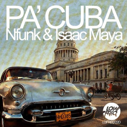 Pa Cuba album by Isaac Maya - Drum and Bass Cover Art