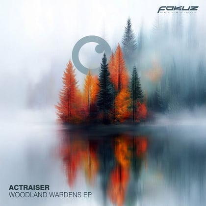 Woodland Wardens EP album by Actraiser - Drum and Bass Cover Art