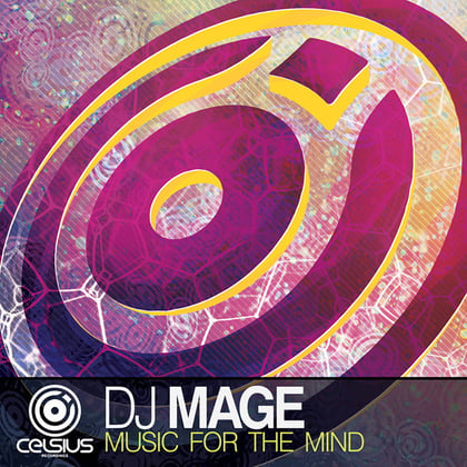 Music For The Mind LP album by Mage - Drum and Bass Cover Art