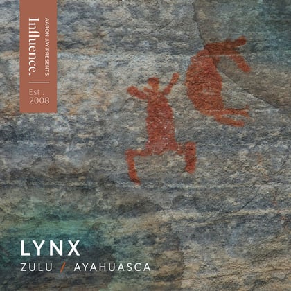 Zulu / Ayahuasca album by Lynx - Drum and Bass Cover Art