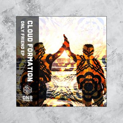 Only Friend EP album by Cloud Formation - Drum and Bass Cover Art