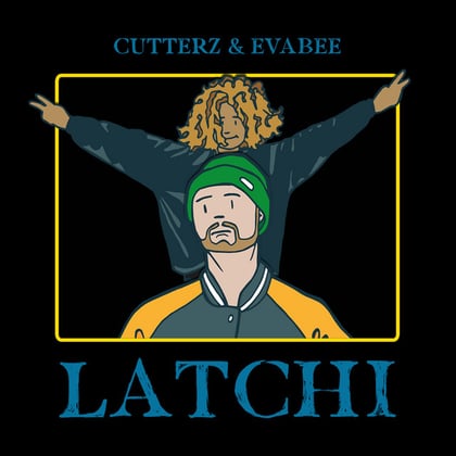 Latchi (Village Live) album by EVABEE - Drum and Bass Cover Art