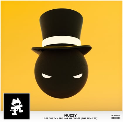 Get Crazy / Feeling Stronger (The Remixes) album by MUZZ - Drum and Bass Cover Art