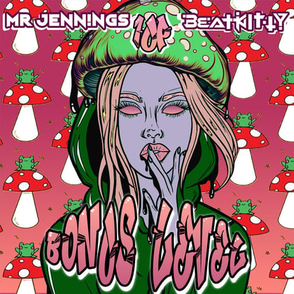 Bonus Level album by Beat Kitty - Drum and Bass Cover Art