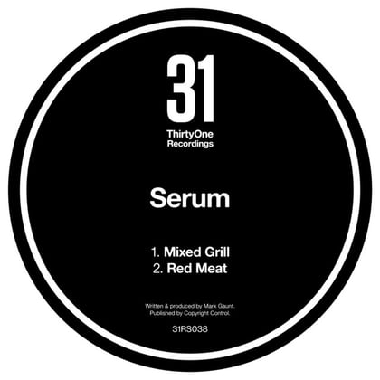 Mixed Grill / Red Meat album by Serum - Drum and Bass Cover Art