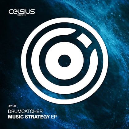 Music Strategy EP album by Drumcatcher - Drum and Bass Cover Art