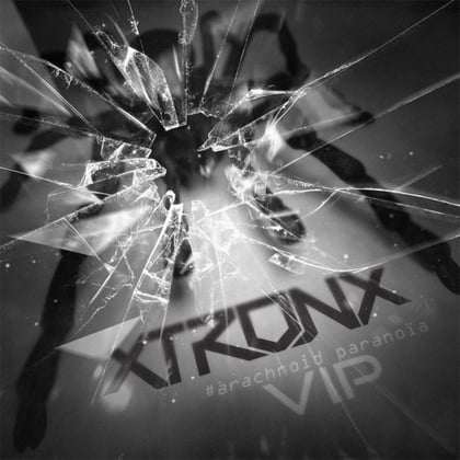 Arachnoid Paranoia VIP album by XtronX - Drum and Bass Cover Art