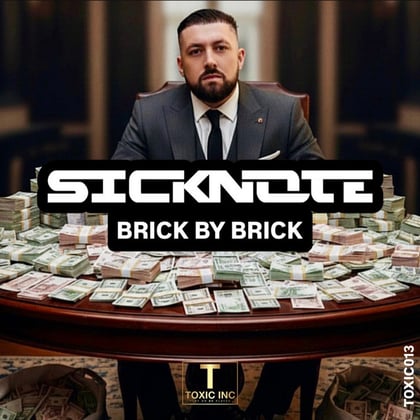 Brick By Brick album by Sicknote (UK) - Drum and Bass Cover Art